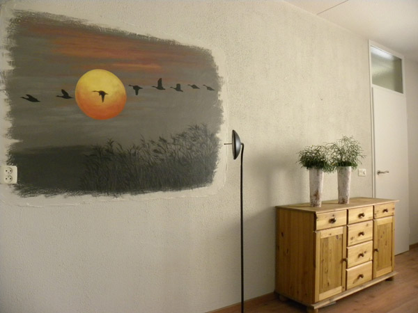Decoratie voor woonkamer: stobberingh styling concepts portfolio. Woonkamer muurdecoratie wereldkaart